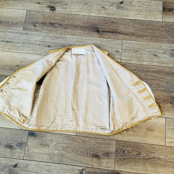 Vintage Bill Robinson cow hide vest size Large - Picture 12 of 17